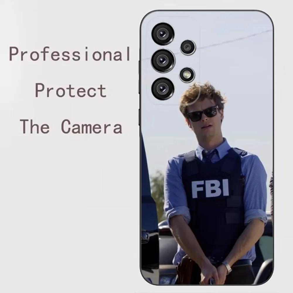 Matthew Spencer Reid Phone Case For Samsung Galaxy A13 A21s A22 A31 A32 A52 A53 A71 A80 A91 Soft Black Shell