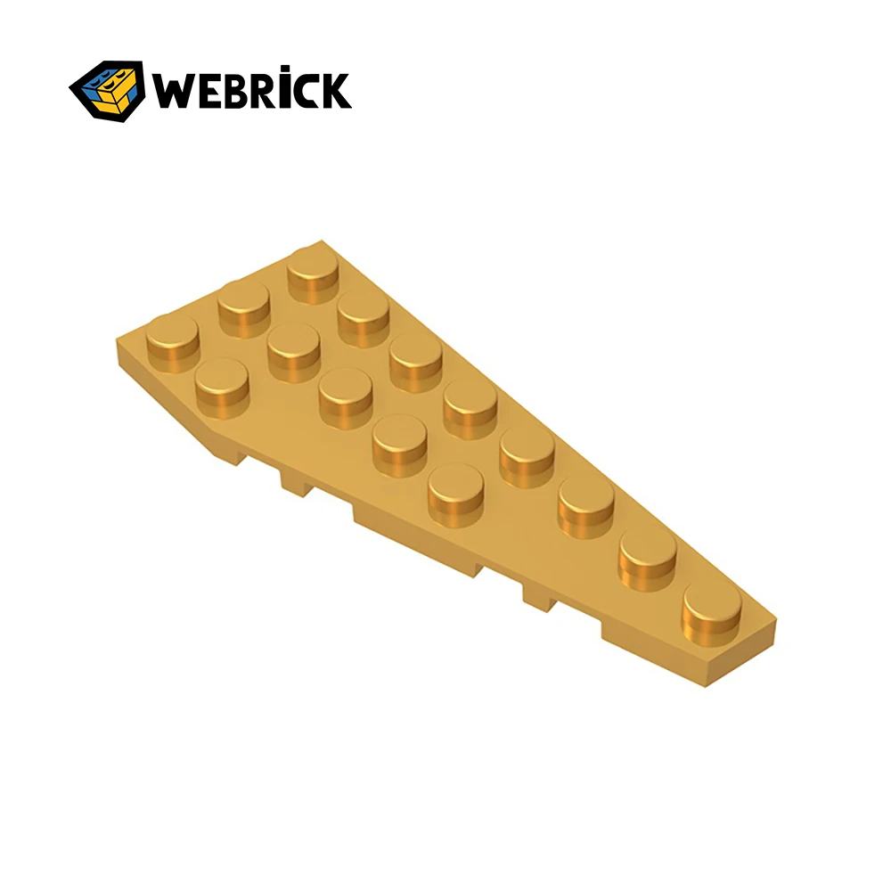 

Детали для конструктора webrick, 1 шт., правая пластина 3x8 Вт/угол 50304, совместимые детали Moc, «сделай сам», развивающие классические Подарочные игрушки для детей