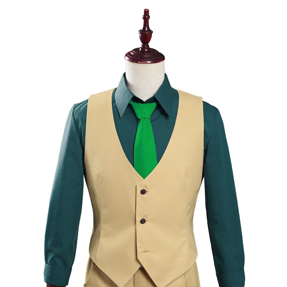 Аниме Kemono Jihen Kohachi Inugami Косплей Костюм Рубашка Broek Одежда Хэллоуин Карнавальный