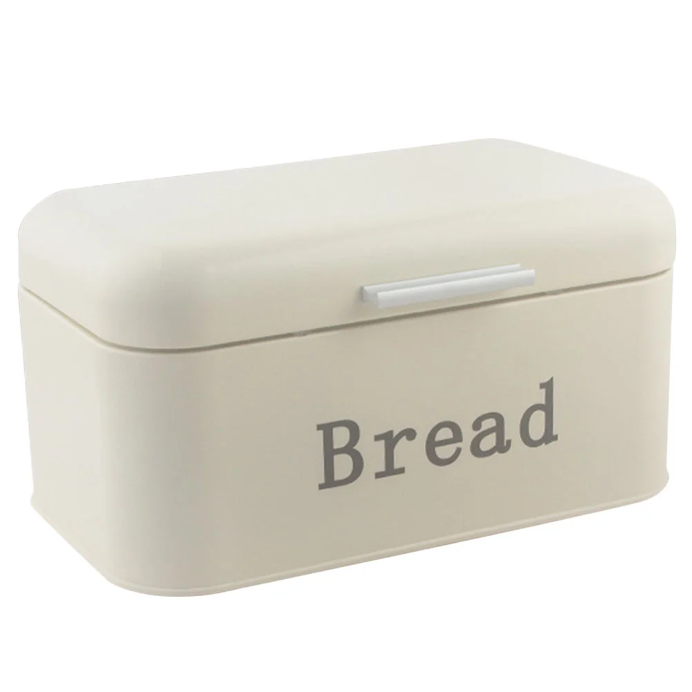 

Containers Bread Box Household Bin For Kitchen Countertop Iron