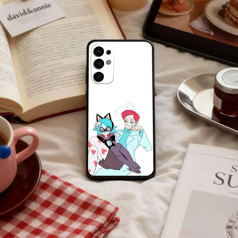 Крутой чехол для телефона P-PSYCHO CUTIES для Samsung S 25,24,23,22,30,21,10,9,Ultra,Plus,Lite,FE,4,5 G, мягкий черный чехол (art.: 3920d91caf7d3) - 3920d91caf7d3