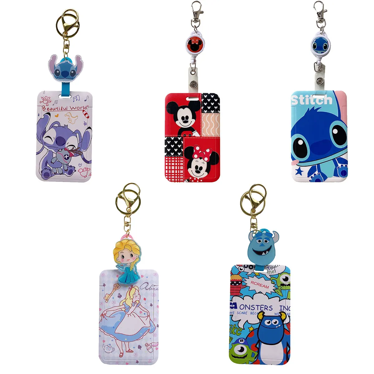 Выдвижной брелок для ключей из мультфильма Disney |