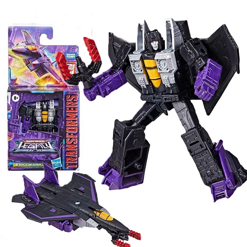 

Hasbro Genuine Transformers Toys Legacy Core Cr-level Skywarp Arcee Anime Action Figure Deformation Robot Toys for Boys Kid Gift