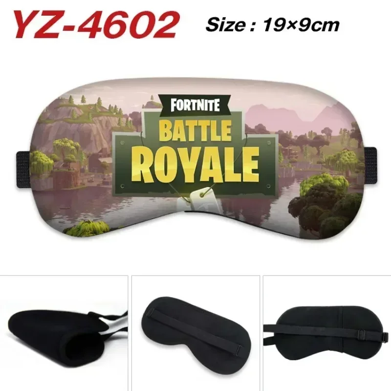 Маска для глаз Fortnite дышащая повязка с мультяшным принтом затеняющая на тени сна