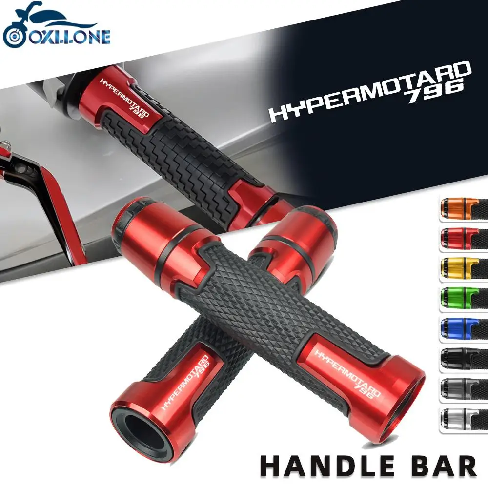 

Motorcycle CNC Aluminum Handlebar Grips Hand Grips Ends 7/8" 22mm FOR DUCATI HYPERMOTARD796 HYPERMOTARD 796 2010 2011 2012