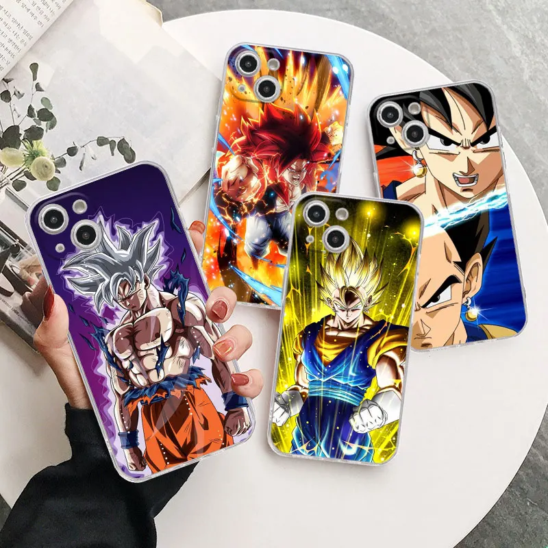 

Dragon Ball Cool Clear Case For Apple iPhone 14 11 13 12 Pro XR X XS Max 13Pro 13Mini 14Plus Silicone Soft Phone Cover