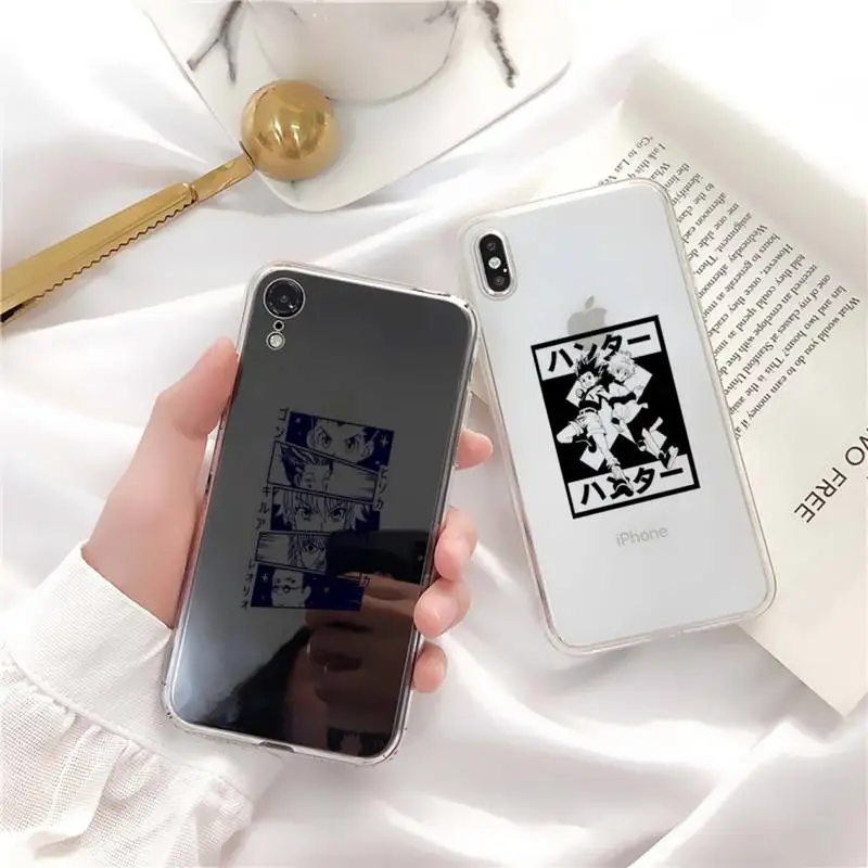 

Yinuoda Anime Hunter x Hunter Phone Case for iPhone 11 12 13 mini pro XS MAX 8 7 6 6S Plus X 5S SE 2020 XR case