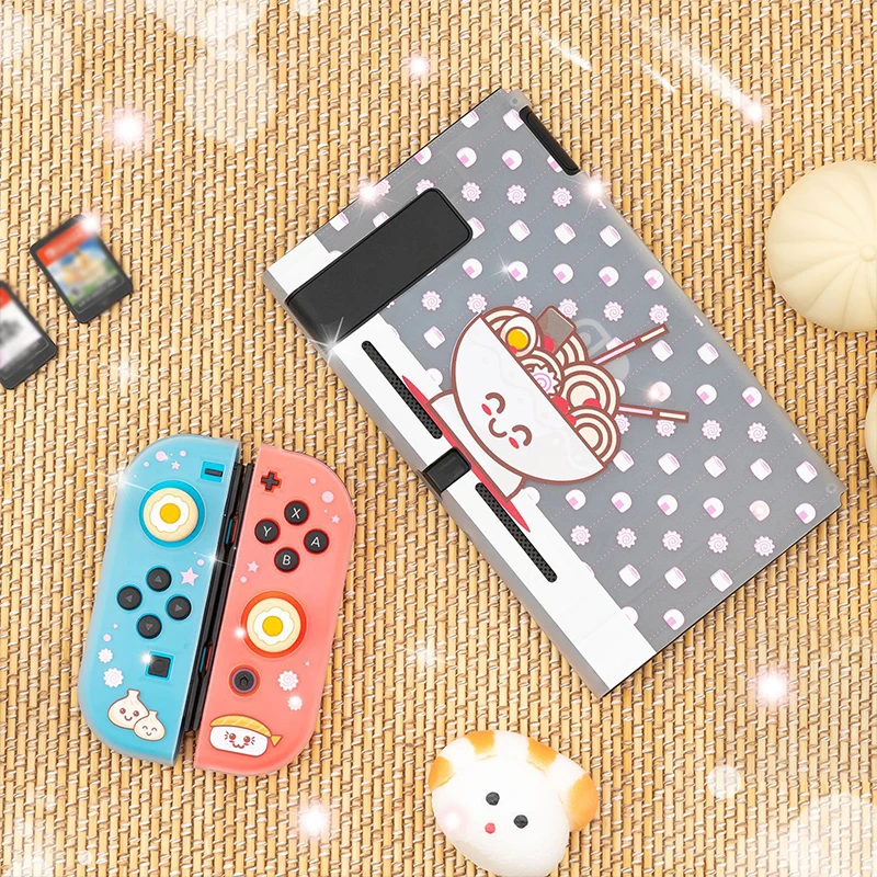 

Dockable Noodles Protective Case For Nintendo Switch Joy-Con Controller Soft TPU Housing Protective Shell For Nintendo Switch