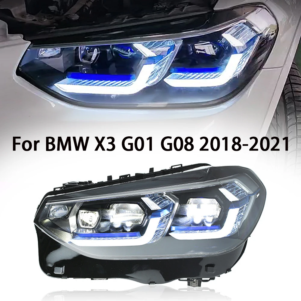Автомобильные передние фары для BMW X3 светодиодный 2018 2019 2020 G01 G08 F97