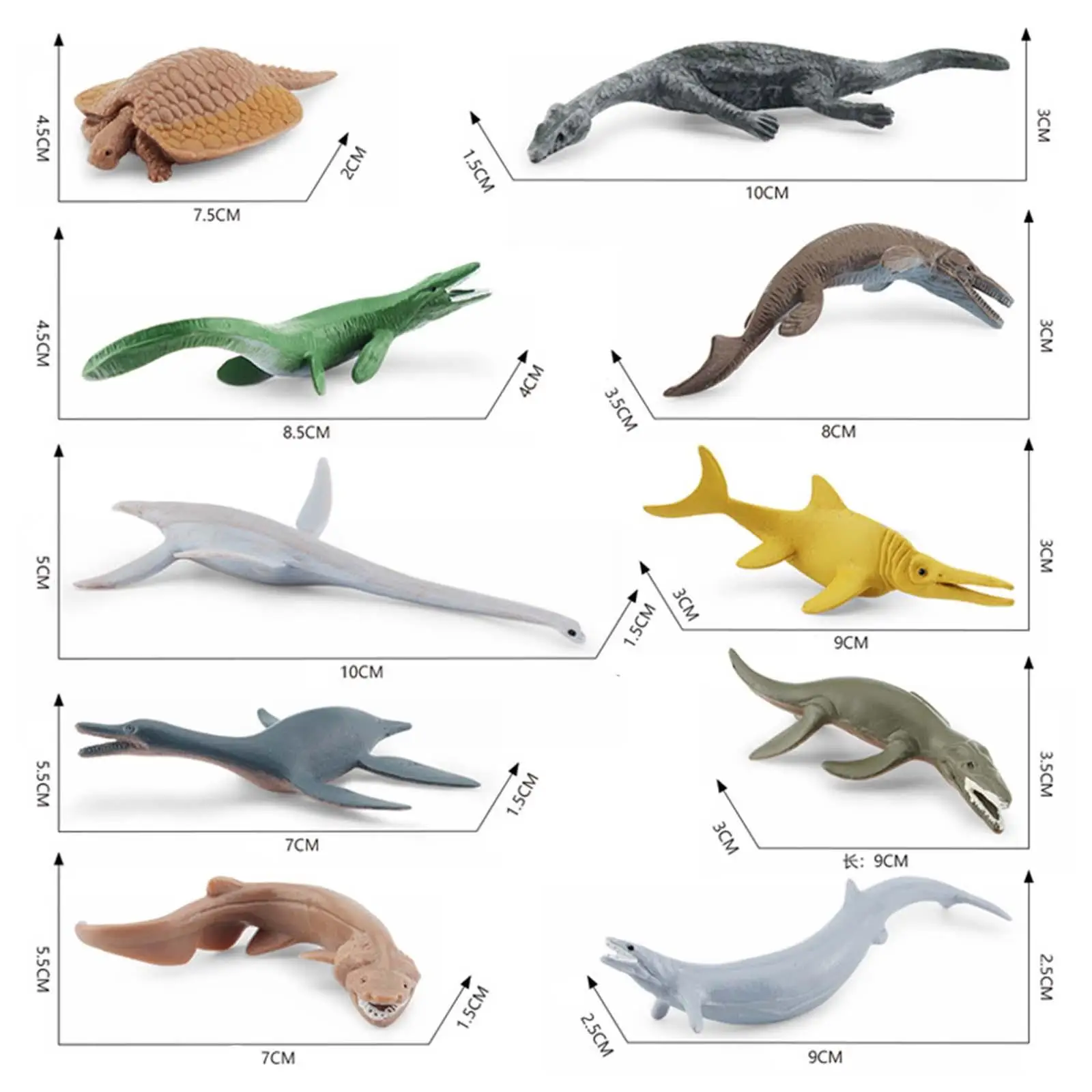 

10-кратный семейный реалистичный игрушечный набор для детского сада