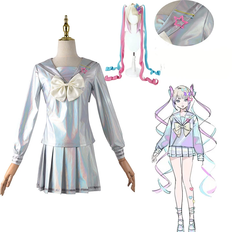 

Косплей-костюм от овердоз Kangel для девочек, костюм для Хэллоуина, карнавала Jk, блестящая униформа, костюм Лолиты, матроска для девочек