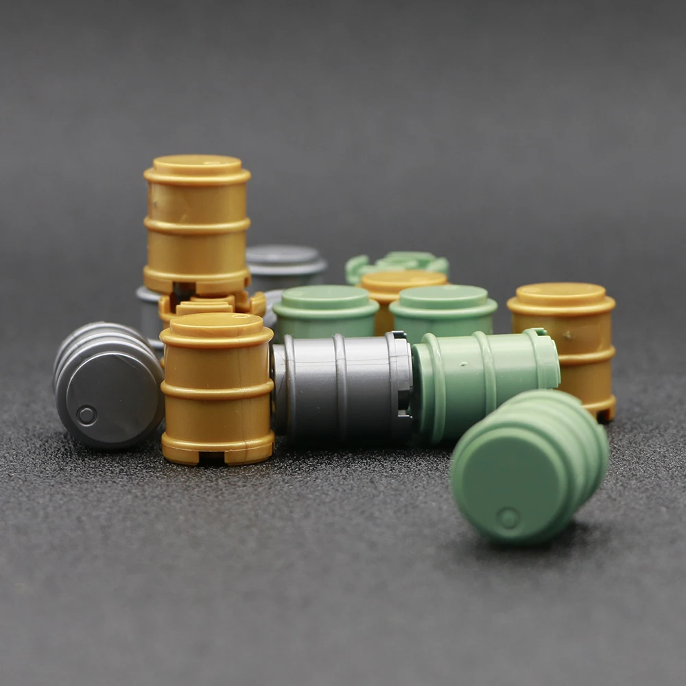 

Набор строительных блоков: военное оружие, масляный барабан, пистолеты, спецназ, Вторая мировая война, армия, строительные блоки, новые горо...