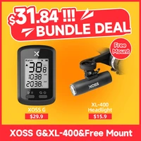 XOSS G G  Bike Computer Wireless GPS Speedometer Rainproof Road Bike MTB Bicycle Odometer Bluetooth ANT  Compatible With Cadence