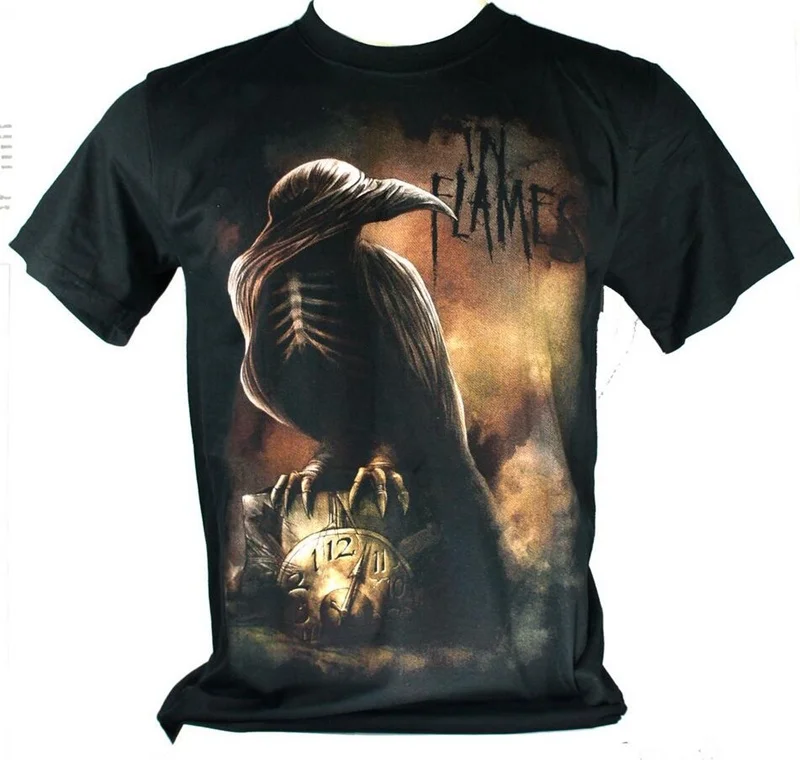 

New Fashion 3D Print In Flames T-shirts for Men/Women