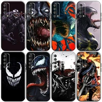marvel venom cool phone case for huawei honor 10 v10 10i 20 v20 20i 10 20 lite 30s 30 lite pro funda carcasa back