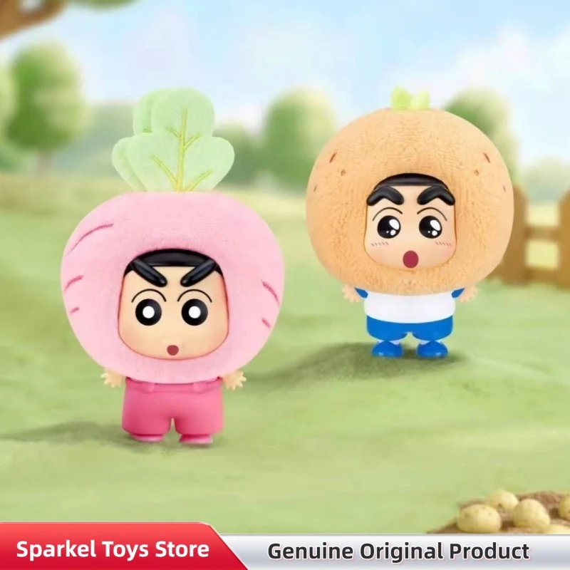 Оригинальный плюшевый брелок-фигурка Crayon Shin-Chan из серии «Мини-фрукты и овощи» в слепой коробке, милый аниме-аксессуар для сумки, игрушка, подарок на день рождения (art.: 3920dc25b153e) - 3920dc25b153e