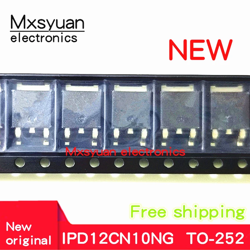 

20PCS~100PCS/KLOT IPD12CN10NG 12CN10N IPD12CN10 TO-252 New Original