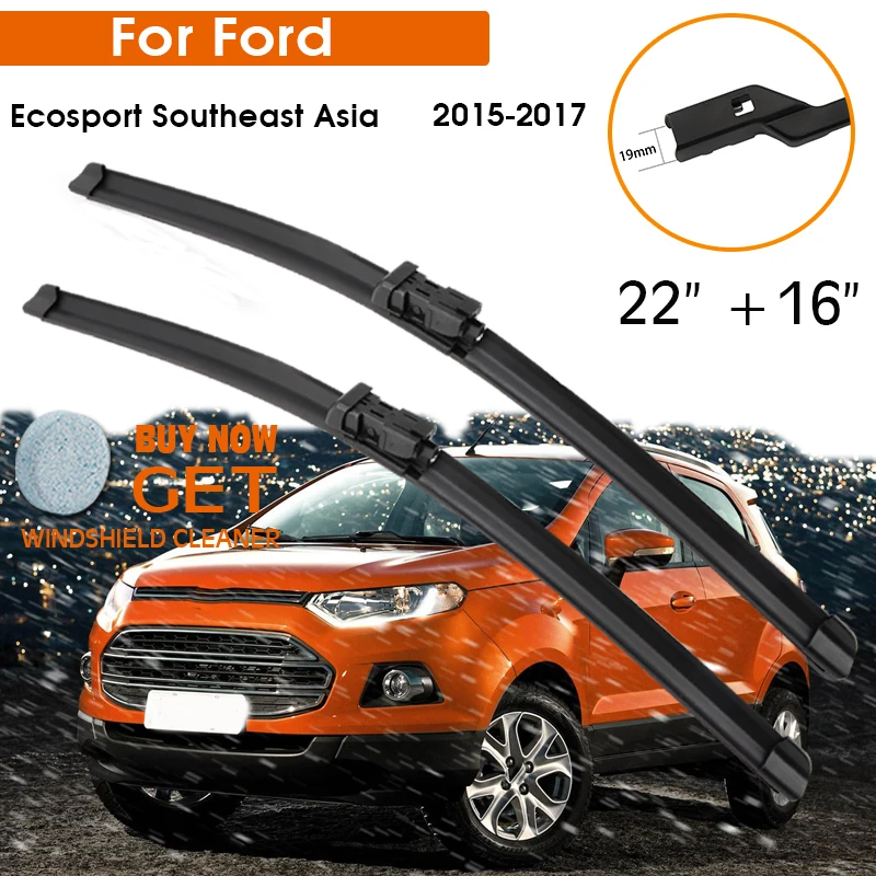 Автомобиль для Ford Ecosport Юго-Восточная Азия 2015-2017 лобовое стекло резиновый