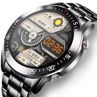 guoling 2021 fashion full circle touch screen mens smart watches ip68 waterproof sports fitness watch luxury smart watch for men