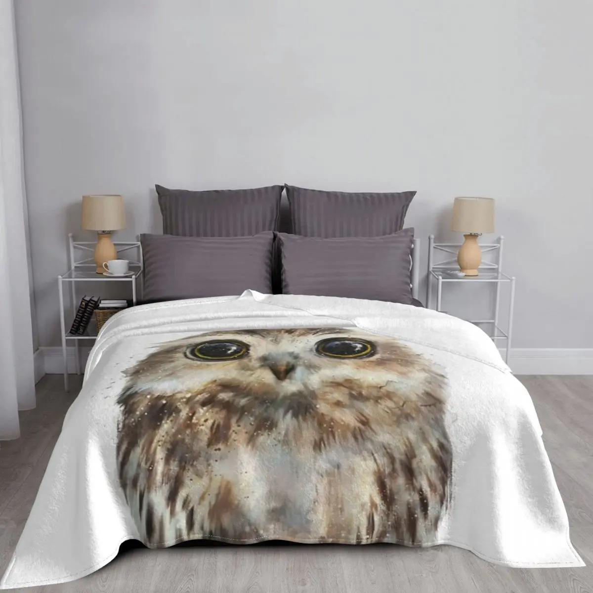 Одеяло Little Owl 2 покрывало на кровать пляжные покрывала для двуспальной кровати