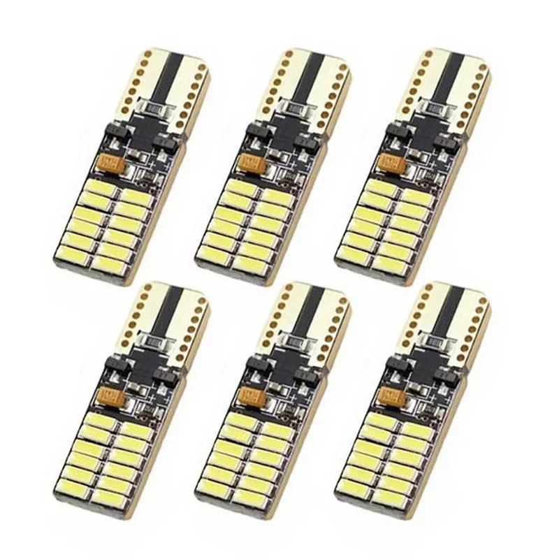 

Car LED Lights Bulb T10 6000K White Lighting Error Free Canbus For Mercedes W204 5W DC12-24V Accessories Car Light Bulbs