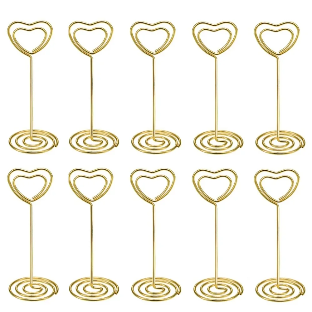 

Держатели для номеров столов WakaParty металлические серебристые