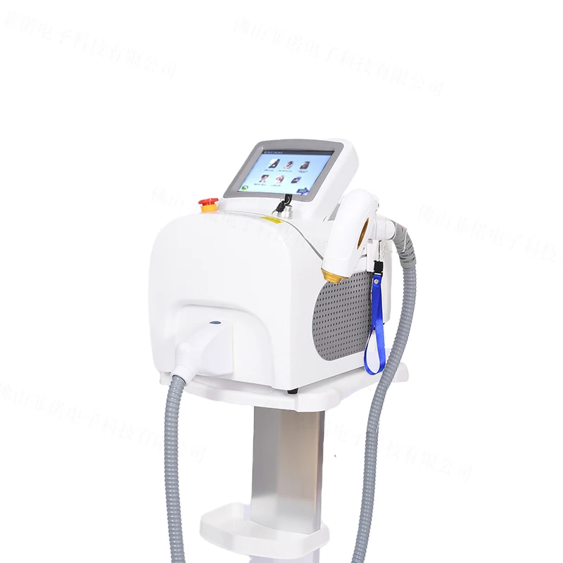 Диодный лазер сопрано 808 нм 3 длины волны полупроводниковый вертикальный