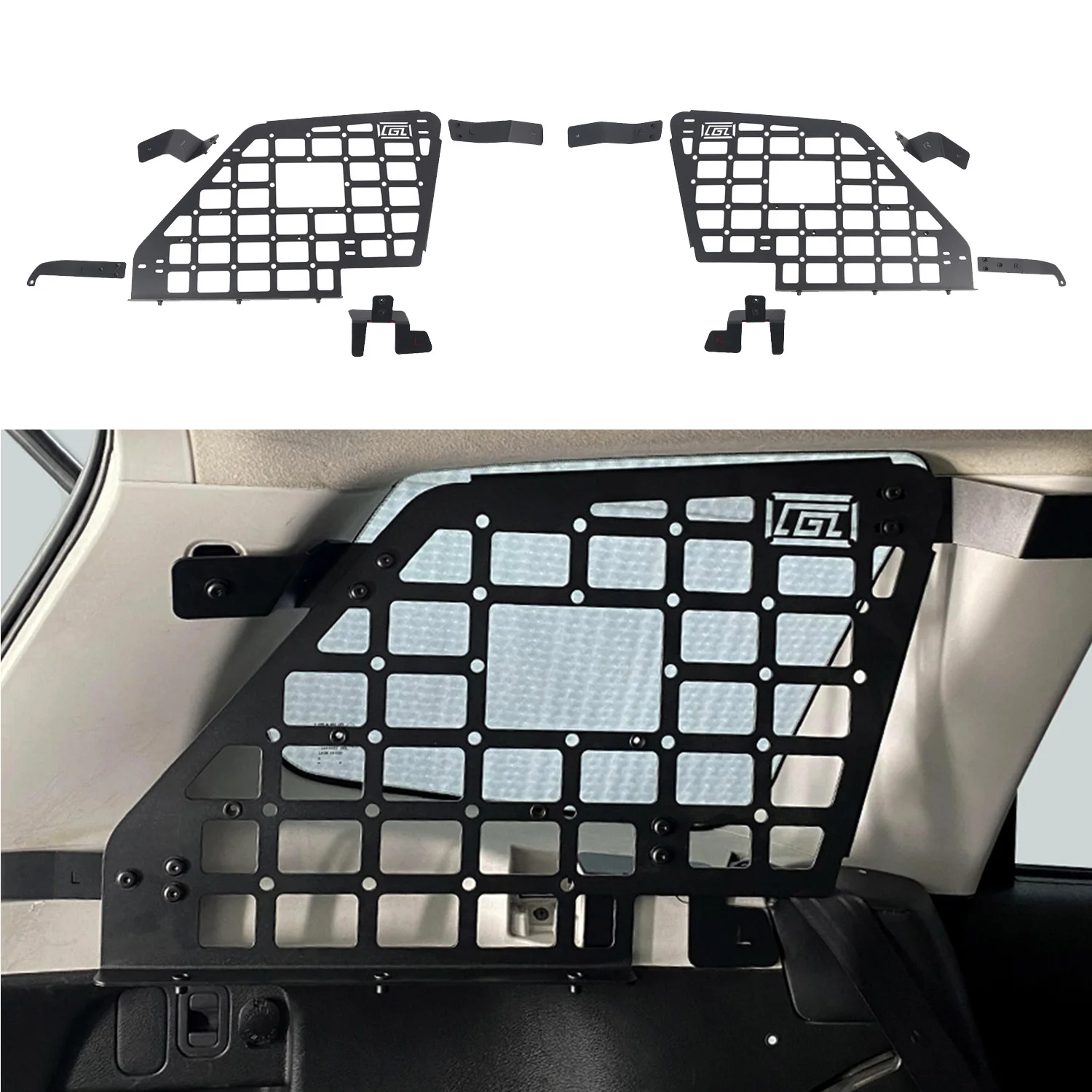 CGZ для Subaru Forester 2009 2010 2011 2012 Автомобильная боковая полка окна Задняя панель