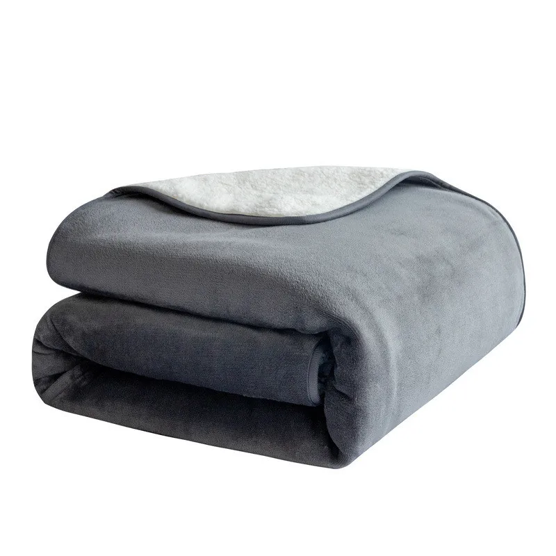 

Winter Dog Blanket Quilt Dog Bed Cashmere Waterproof Thickened Cat Pad Warm Sleeping Cushion Sofa Rug Supplies For Medium Dogs
