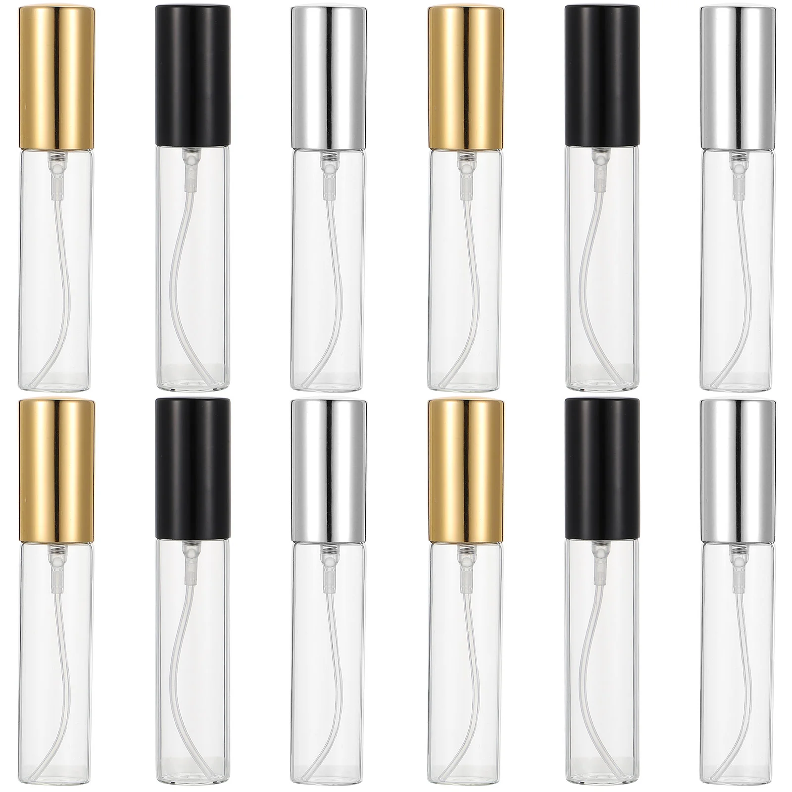 

12Pcs Perfume Glass Bottle Perfume Bottles 10ml Glass Perfume Sprayer