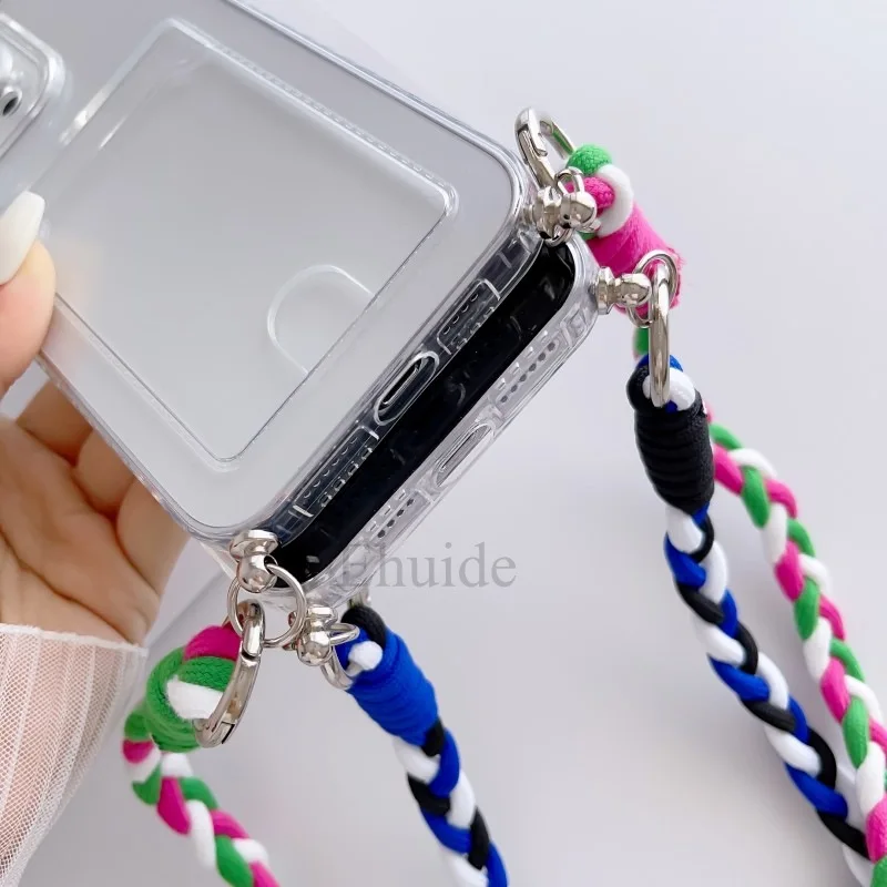 Чехол с ремешком через плечо для Samsung Galaxy A54 A34 A24 A14 A52 A23 A13 A33 A53 A73 S23 FE Плетеный