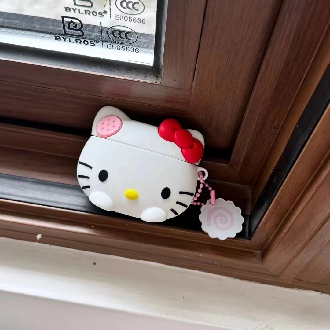 Чехол Hello Kitty Japan Food Fish Cake с брелоком защитный силиконовый чехол для наушников Airpods