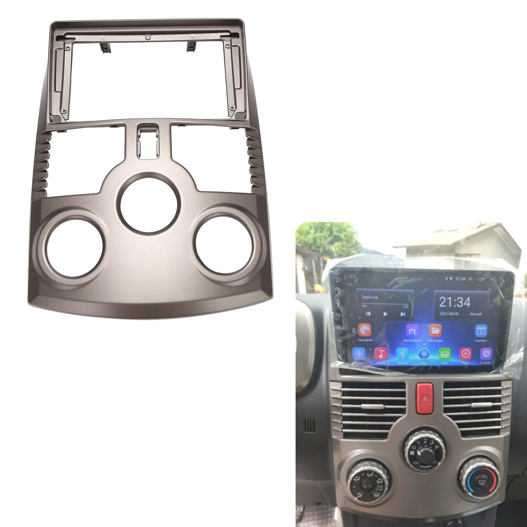 

2 Din Car Radio Fascia for Toyota Rush/ Daihatsu Terios DVD Stereo Frame Plate Adapter Mounting Dash Installation Bezel