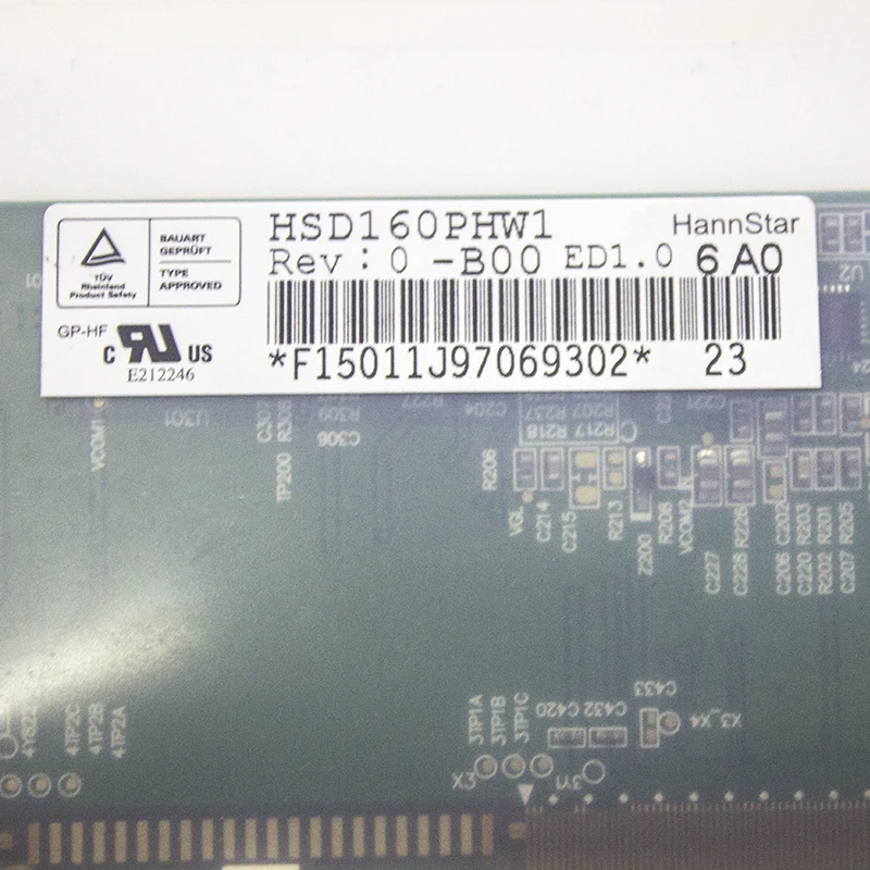 16 0-дюймовый экран для ноутбука HSD160PHW1 LTN160AT06 60% NTSC HD 1366x768 LVDS 40-контактный ЖК-дисплей