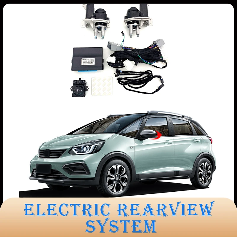 

For Honda fit 2020-2023 Auto Intelligent Automatic Car Electric Rearview Side Mirror Folding System Kit Module