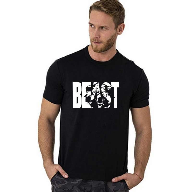 

Summer Cotton Man T-shirts Clothing Fashion Short-Sleeved T-Shirt Men Letter printing Casual Cozy Breathable Tshirt