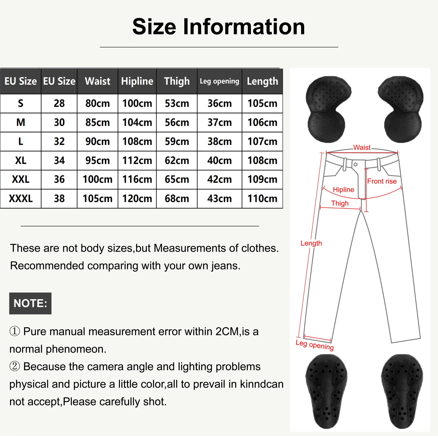 LOMENG Motorcycle Riding Pants Motorbike Motocross Cycling Jeans Safety CE knee Hip Removable Armored All Seasons for Men LM07