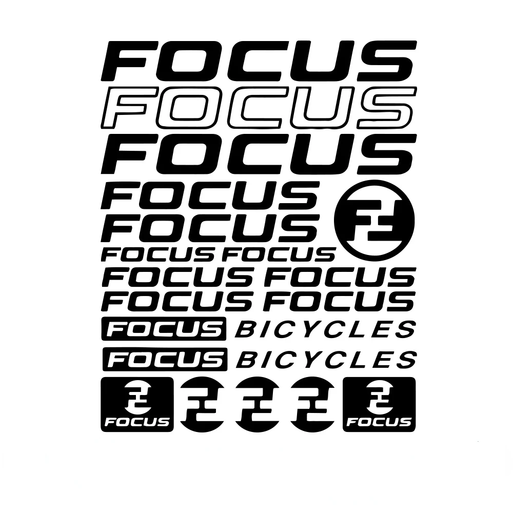Car Stickers Personality Bicycle Frame Vinyl Decals for Focus Bicycle Frame Set Mountain Bike Decals Waterproof Sunscreen,25cm