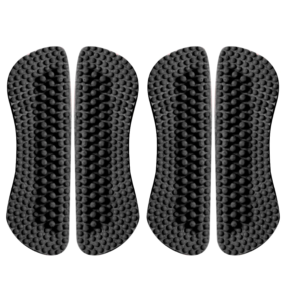 

2 Pairs Self Adhisive Foot Protection Insert Pad Back Non Slip Soft Heel Grips Massage Anti Blisters Fashion Insole Shoe