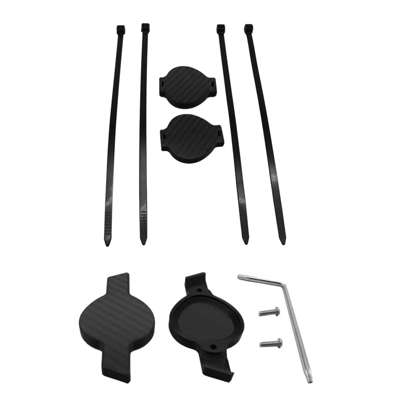 

Подходит для крепления на бирке, держатель для дорожной поддержки, кронштейн из углеродного волокна для установки на сиденье горного велосипеда, GPS, защита от потери