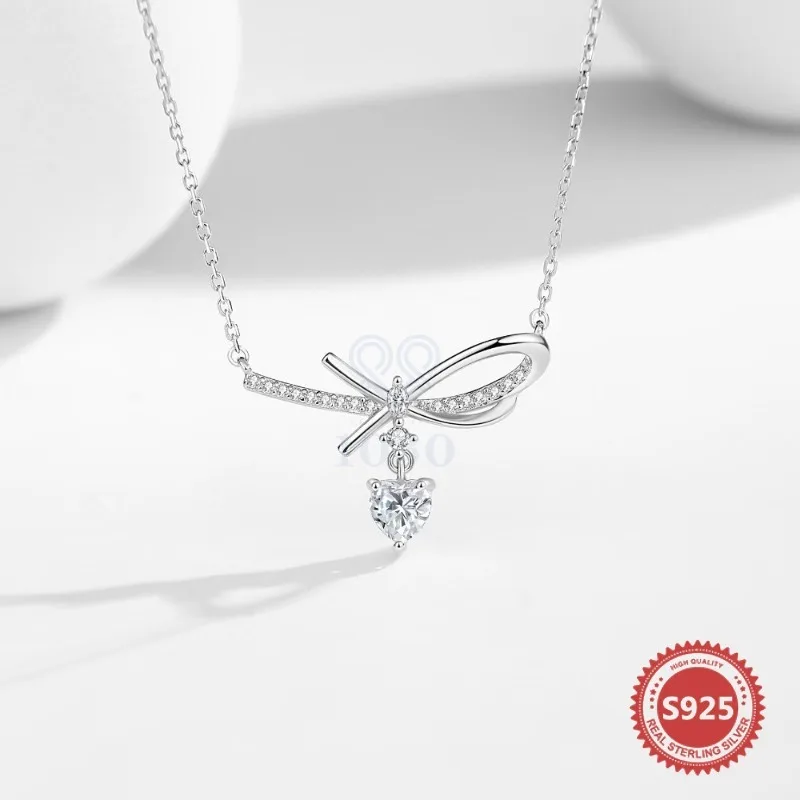 Высококачественное оригинальное ожерелье из стерлингового серебра S925 ювелирный