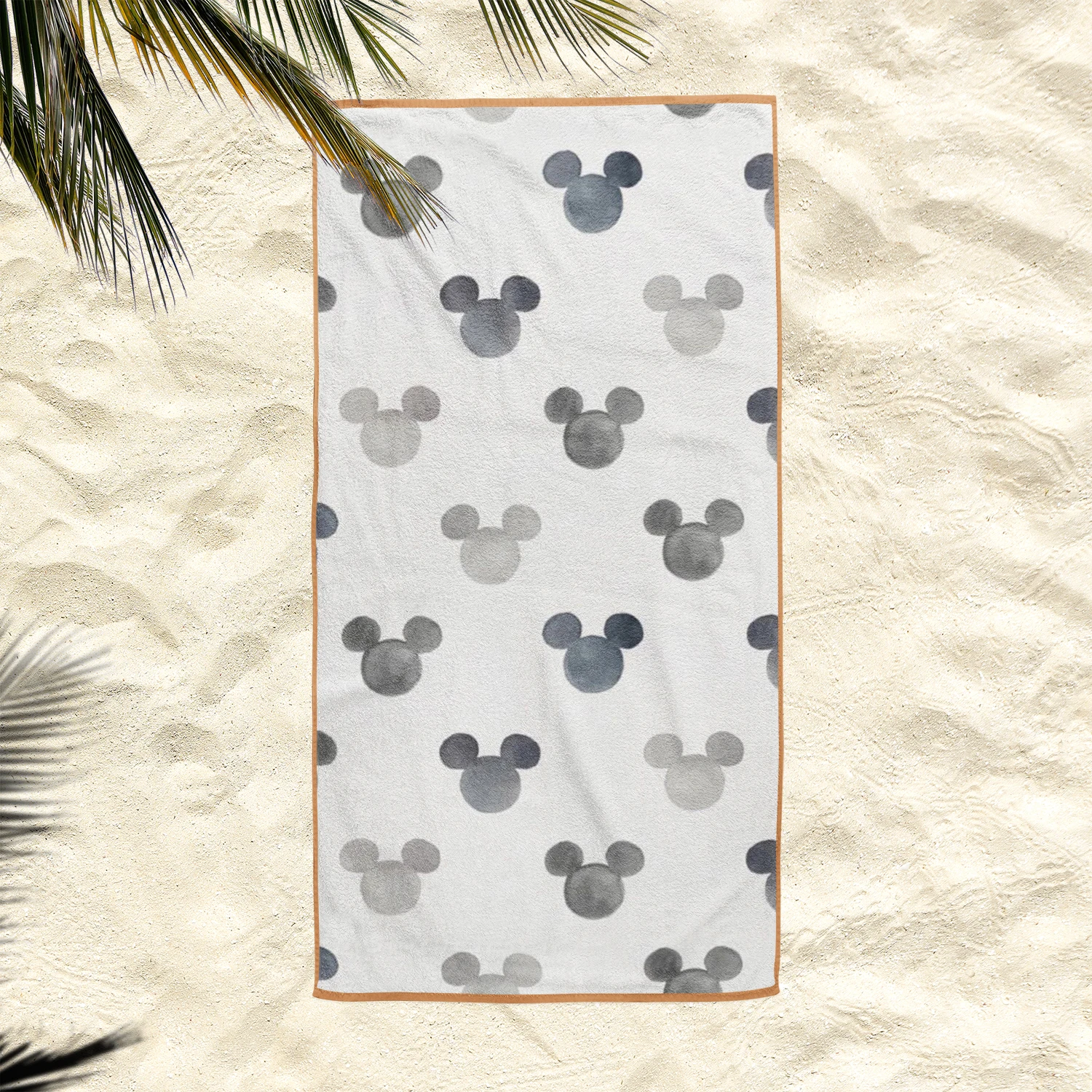 

Disney Mickey absorbent and quick-drying super large bath towel super soft hotel bath towel to wear bathroom hand beach bath tow