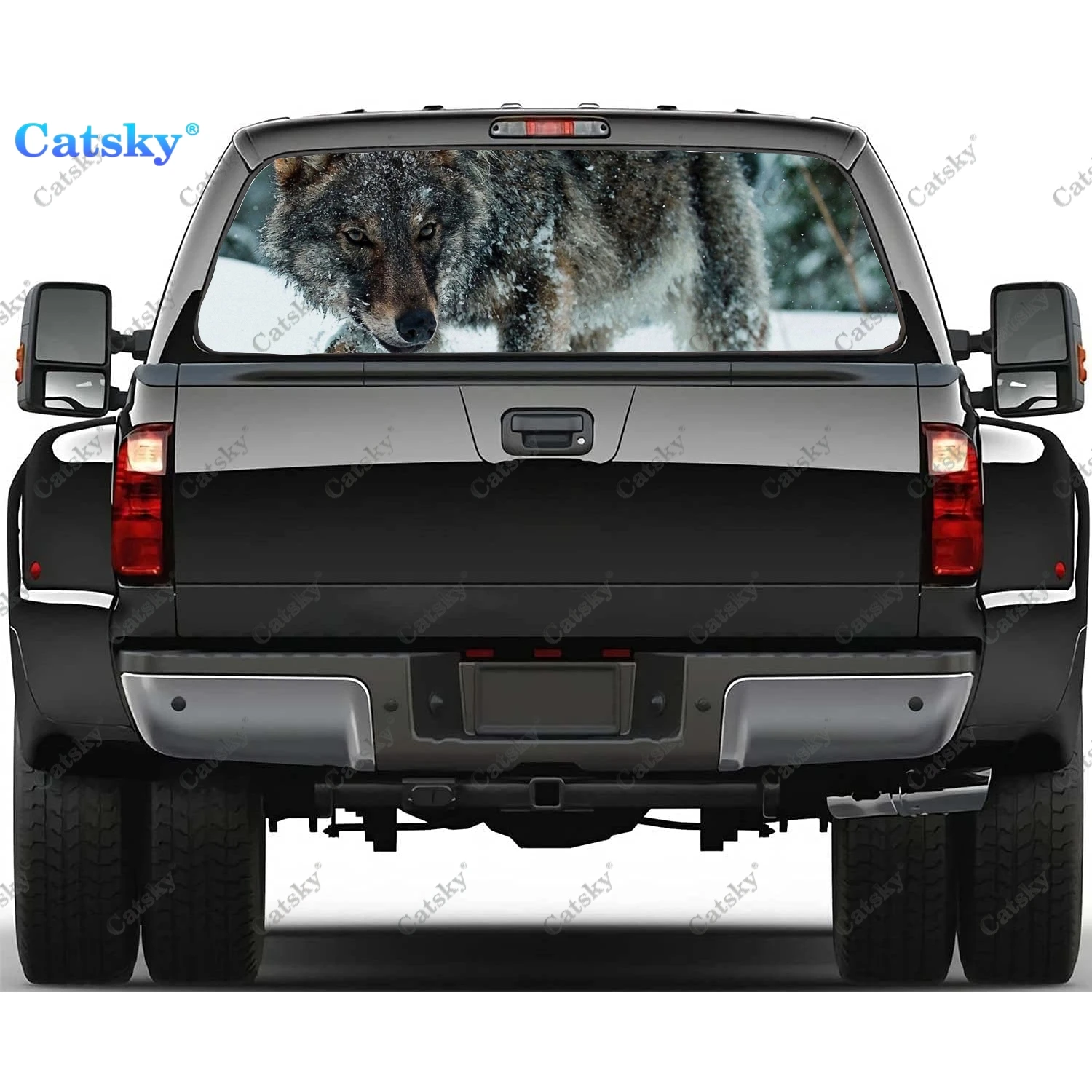 

Наклейки на заднее стекло с изображением животных