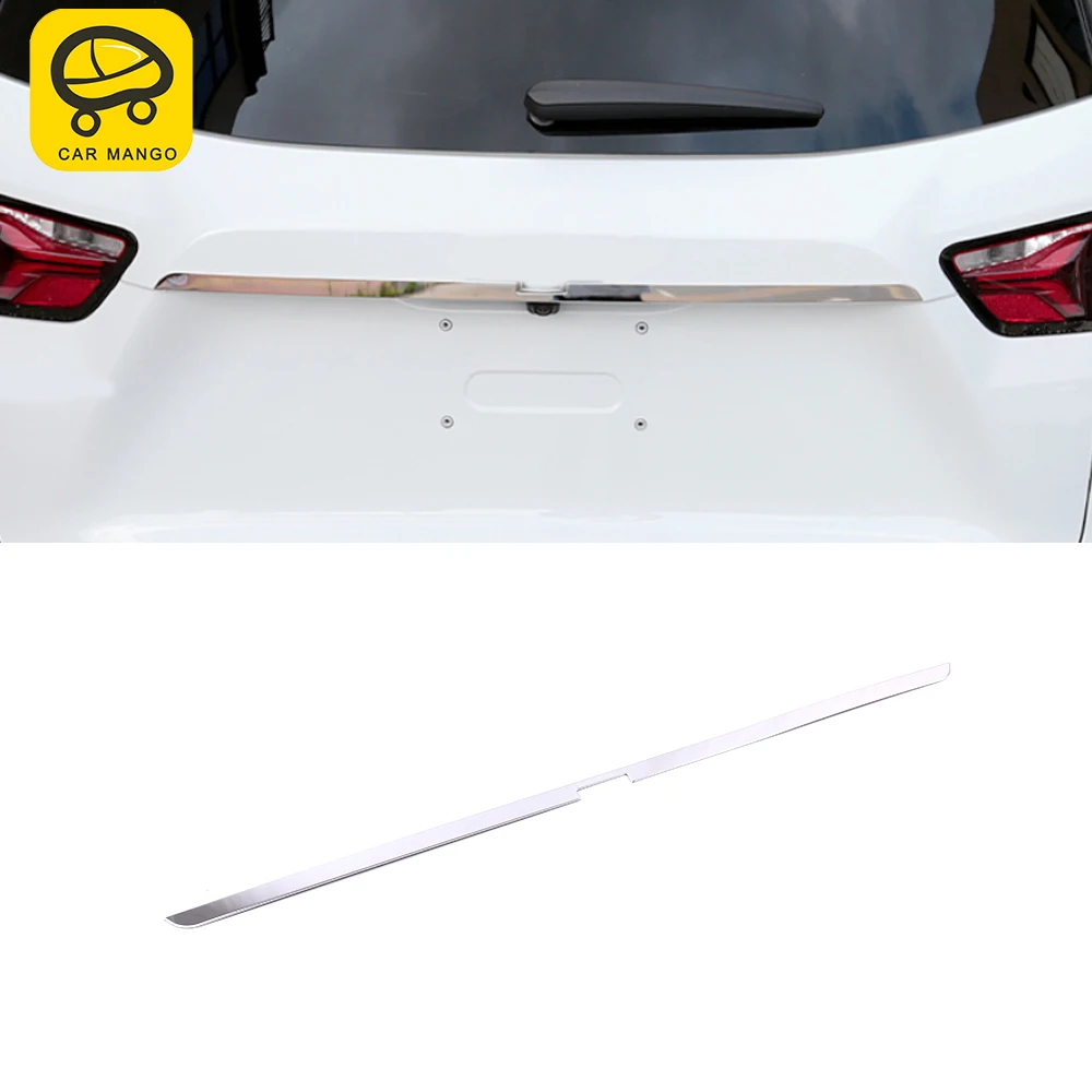 

CarMango для Chevrolet Blazer 2020-2023, автомобильные аксессуары, дверь багажника, задние ворота, нержавеющая сталь, Задняя деталь, наклейка на корпус поро...