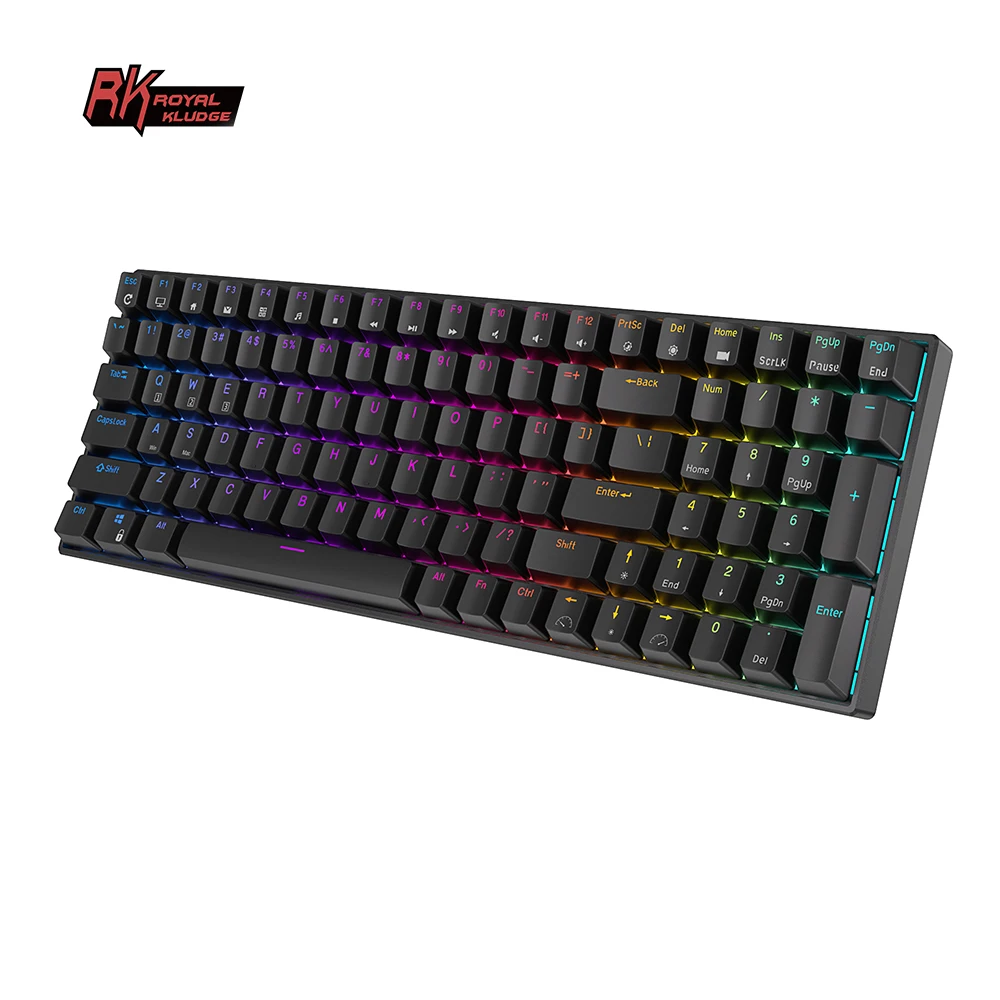 Клавиатура игровая Механическая с RGB-подсветкой и поддержкой Bluetooth | Компьютеры