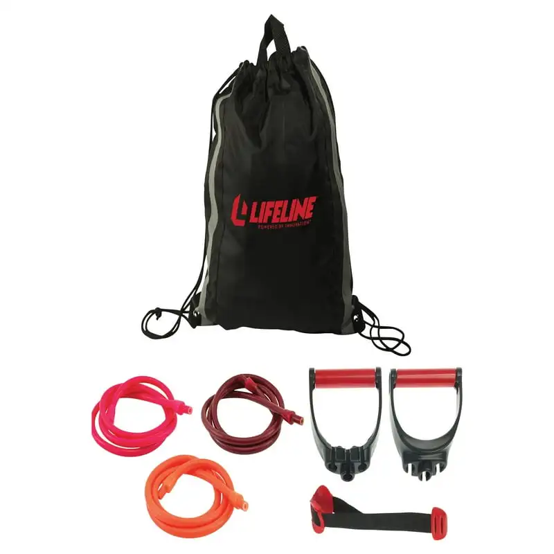 

Kit to Build Full-Body Strength Through Constant Tension - Resistance Level Variety up to 120 lbs.