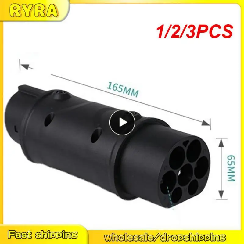 

1/2/3PCS EV Adapter IEC 62196 Type 2 to Type 1 J1772 32A EVSE Charger Connector Electric Vehicle Cars Charging Converters
