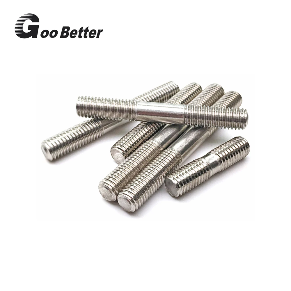 

1Pcs M6 M8 M10 M12 M14 M16 Double End Screws Hanger Bolt A2 304 Stainless Steel Standard Double Head Screw