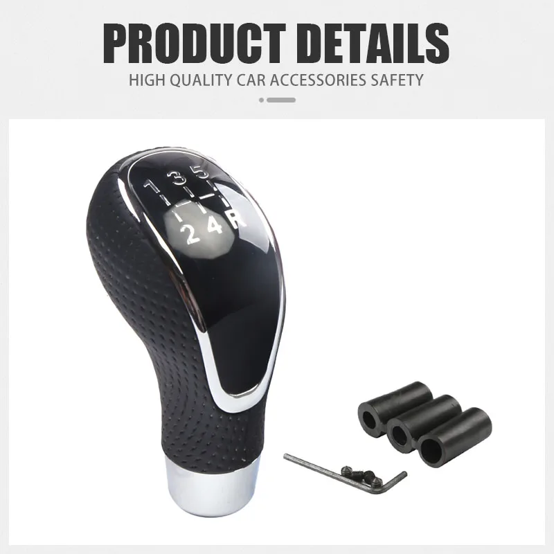 Из искусственной кожи ручной 5-скоростной Универсальный рычаг переключения