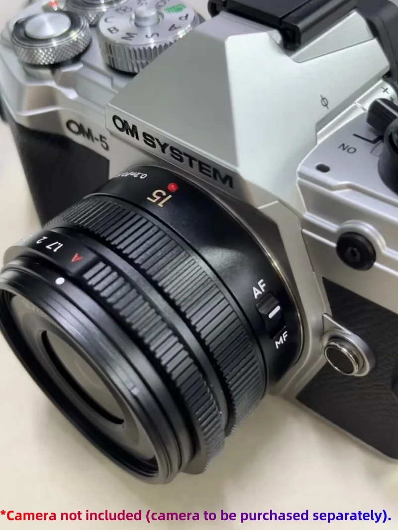 Крепежный объектив для DJI 15 мм F1.7 M4/3 Panasonic GF6 GF7 GF8 GF9 GF10 GX85 G85 Olympus EM10 EM5 EP5 EP3 EPM2
